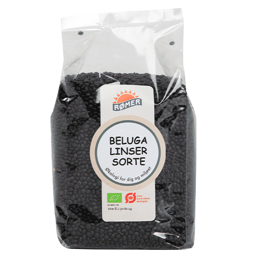 Rømer Beluga Linser Sorte Ø (500 g)
