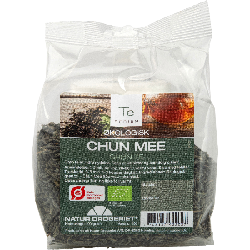 Natur Drogeriet Grøn Te Chun Mee Ø (100 g)