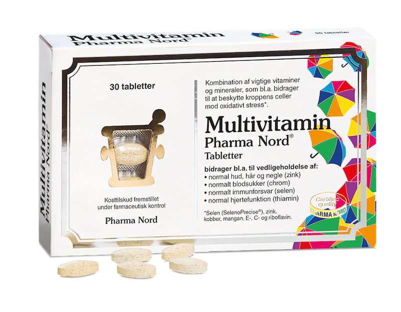 GWP - Pharma Nord Multivitamin (30 tabletter)