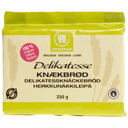 Urtekram Delikatesse knækbrød Ø 250 gr.