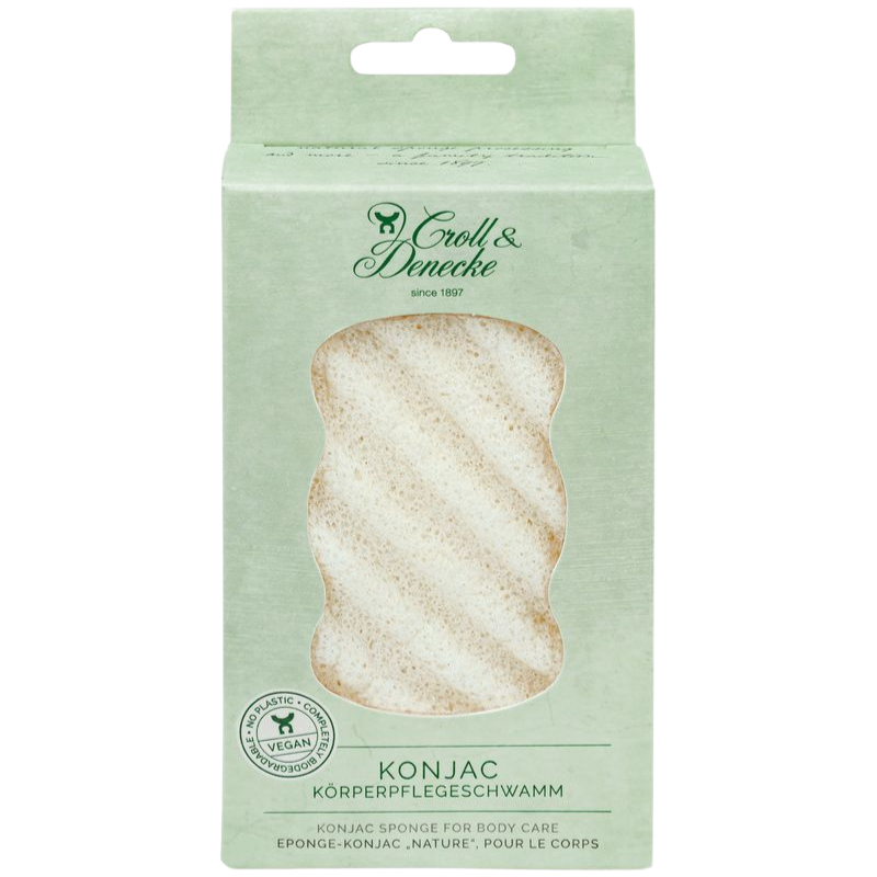 Tilbud Croll Denecke Konjac Sponge For Body Care (1 stk) køb billig