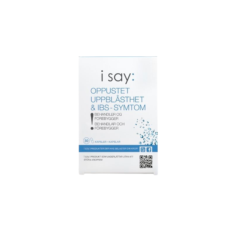 i say: oppustet & IBS (30 kap)
