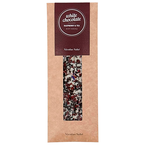 Nicolas Vahé White Chocolate - Raspberry & Tea (50 g)