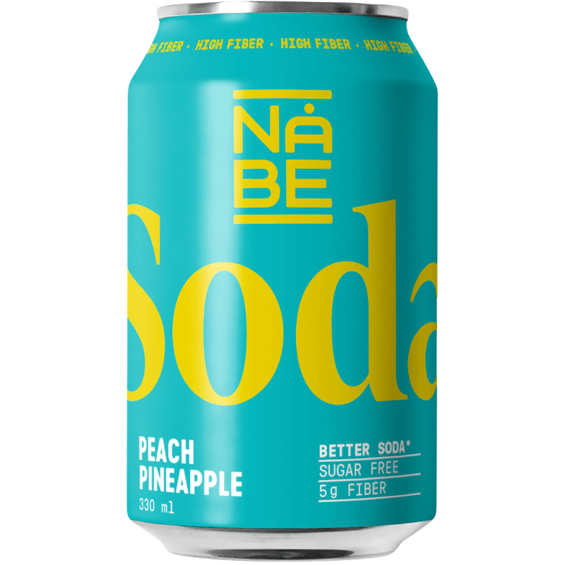 NÅBE Soda Peach Pineapple (330 ml)
