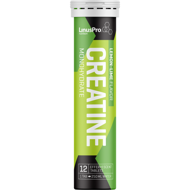 LinusPro Creatine Tabs Lemon-Lime (12 tabl)