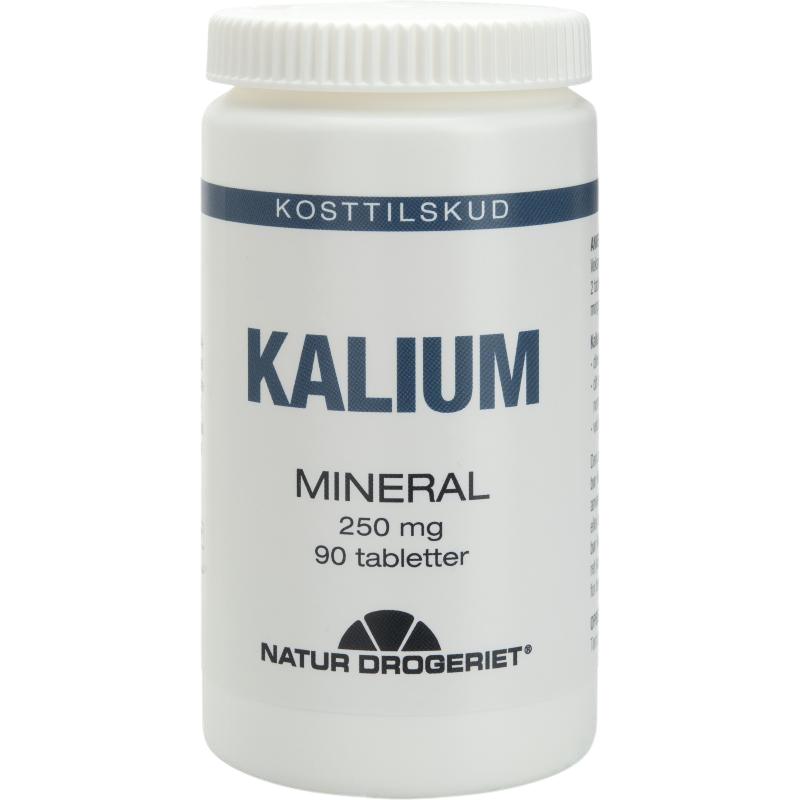 Natur Drogeriet Kalium 250 mg (90 tabl)