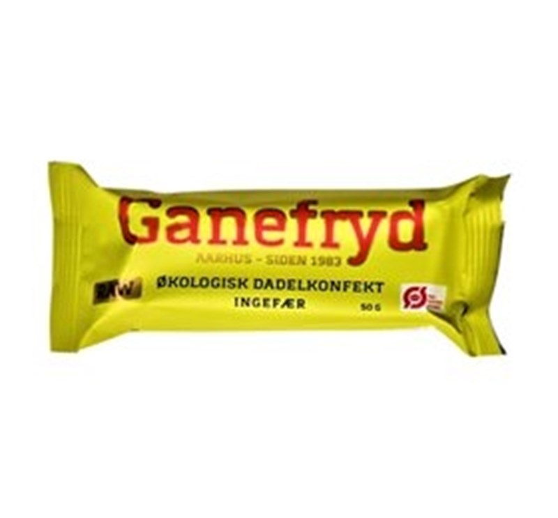 Ganefryd Dadelkonfekt Ingefær Ø (50 gr)