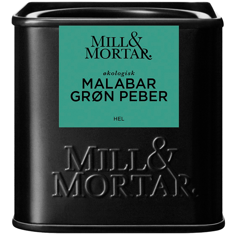 Mill & Mortar Malabar Grøn Peber Ø (25 g)