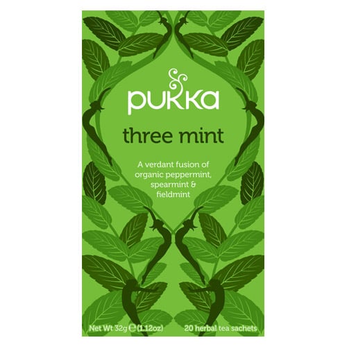 Pukka Three Mint Te É (20 breve)