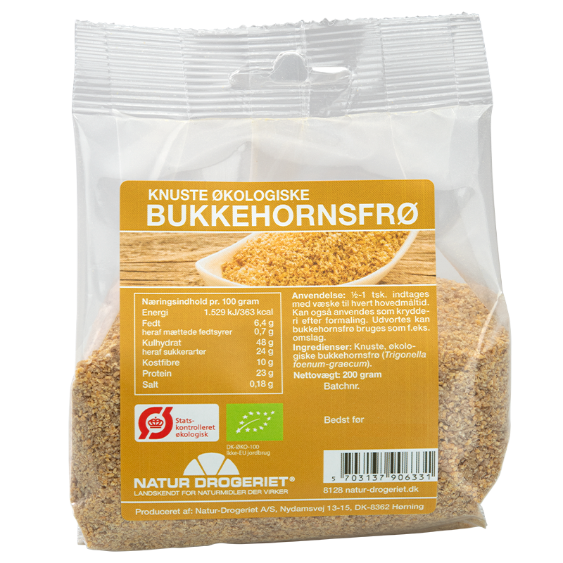 Natur Drogeriet Bukkehornsfrø Knust Ø (200 gr)