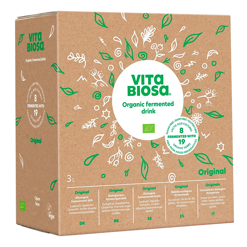 Tilbud Vita Biosa bag in box Ø (3 Liter) køb billig