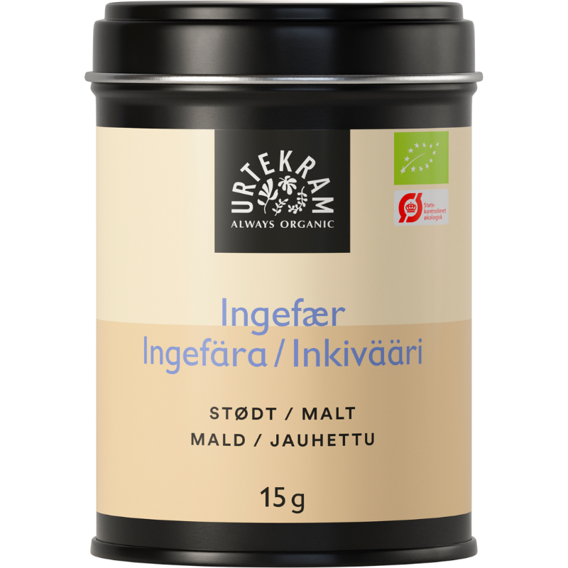 UDSALG Urtekram Ingefær Ø 15 gr. køb billig