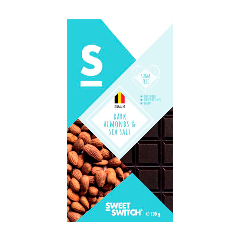 Sweet Switch Almonds og Sea Salt (100 g)