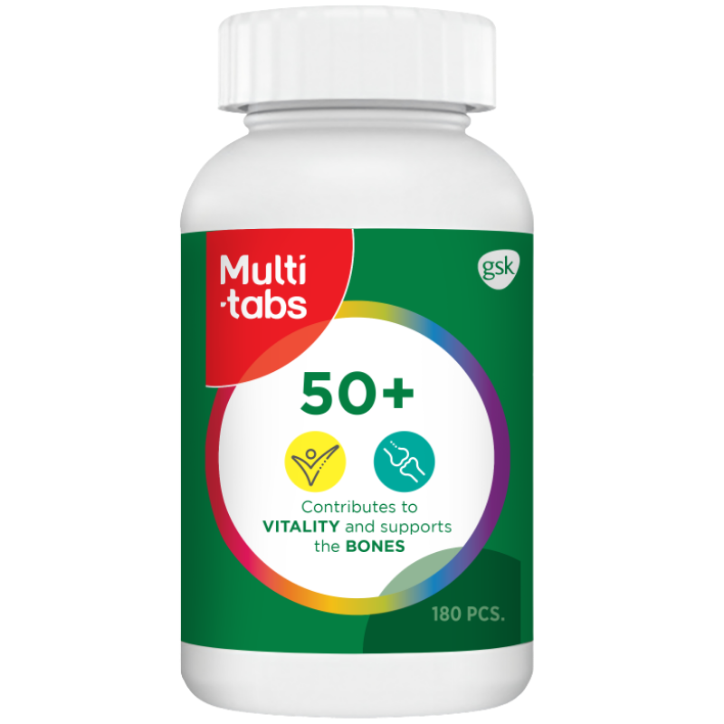 Multitabs 50+ Tabletter (180 stk)