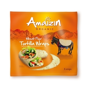 Tortilla Wraps økologiske fra Biogan - 6 stk.