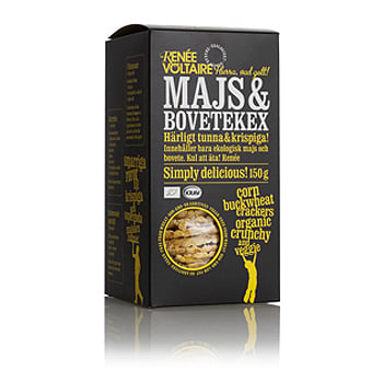 Renée Voltaire Majs og Boghvede Kiks É (150 gr)