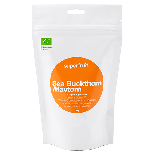 UDSALG Superfruit Sea Bucktorn Havtorn Pulver Ø (90 g) køb billig