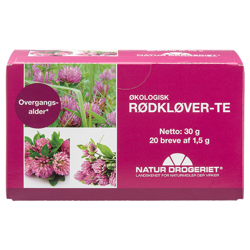 Natur Drogeriet Rødkløver Te Ø (20 breve)