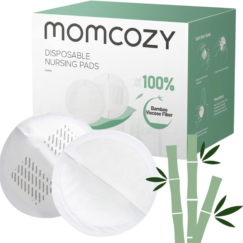 Momcozy Engangs Ammeindlæg Af Bambusfibre (120 stk)