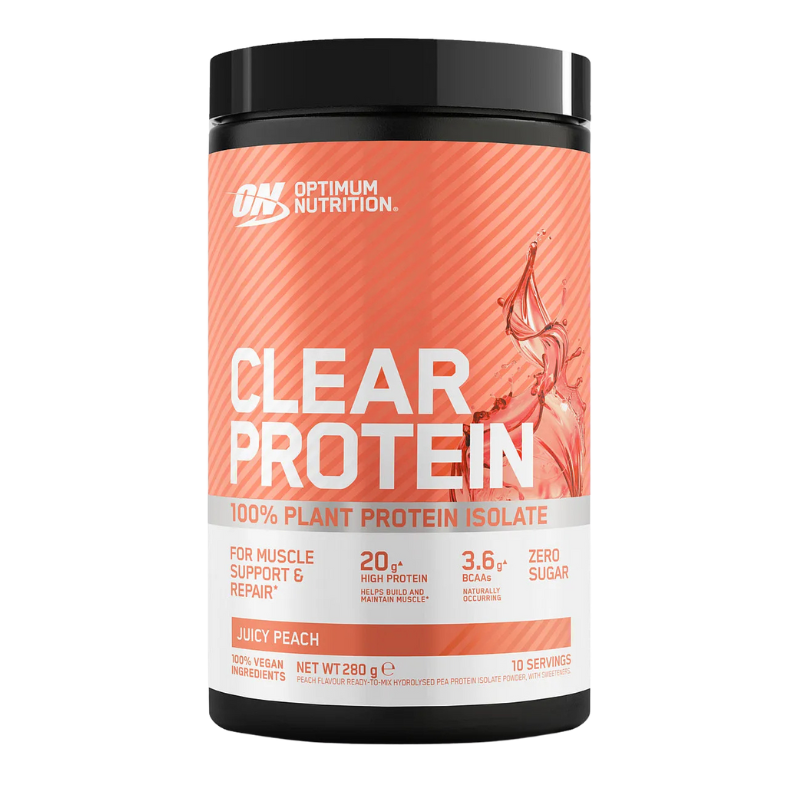 UDSALG Optimum Nutrition Clear Protein Juicy Peach Sorbet (280 g) køb billig