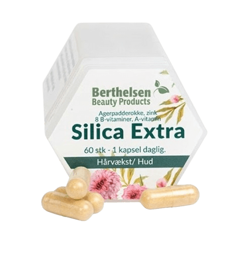 Berthelsen Silica kosttilskud til hår, hud og negle