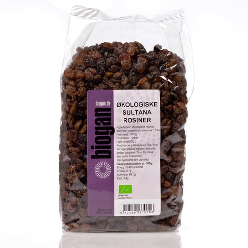 Biogan Rosiner Sultanas Ø (1 kg)