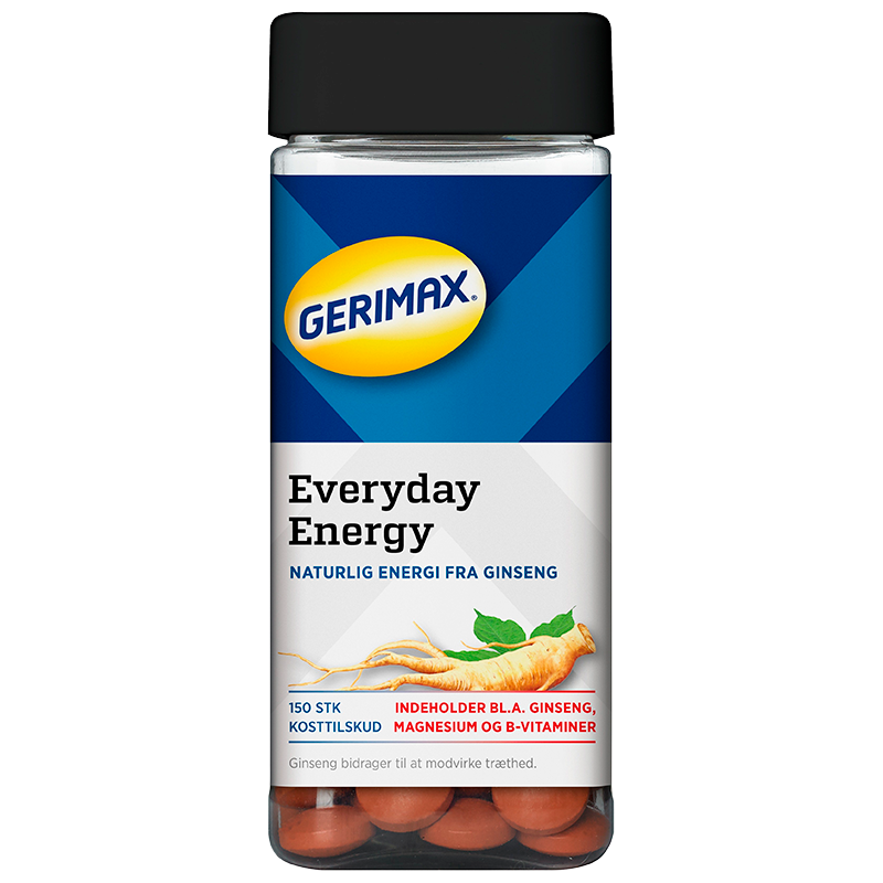 Gerimax Daglig Energi (150 tab.)