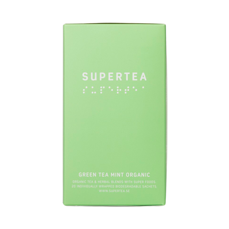 Teministeriet Supertea Green Tea Mint Organic (20 breve)