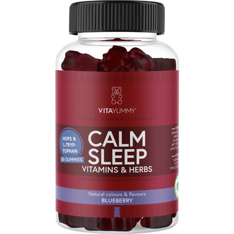 VitaYummy Calm Sleep Blueberry (60 stk)