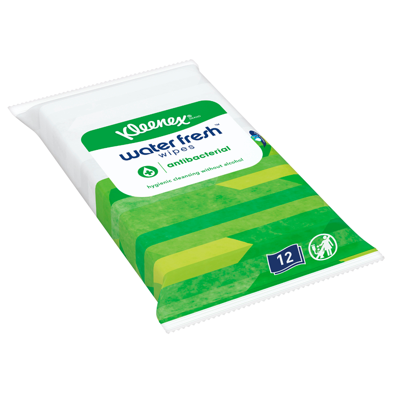 Kleenex Hygienic Cleansing Wipes (12 stk)