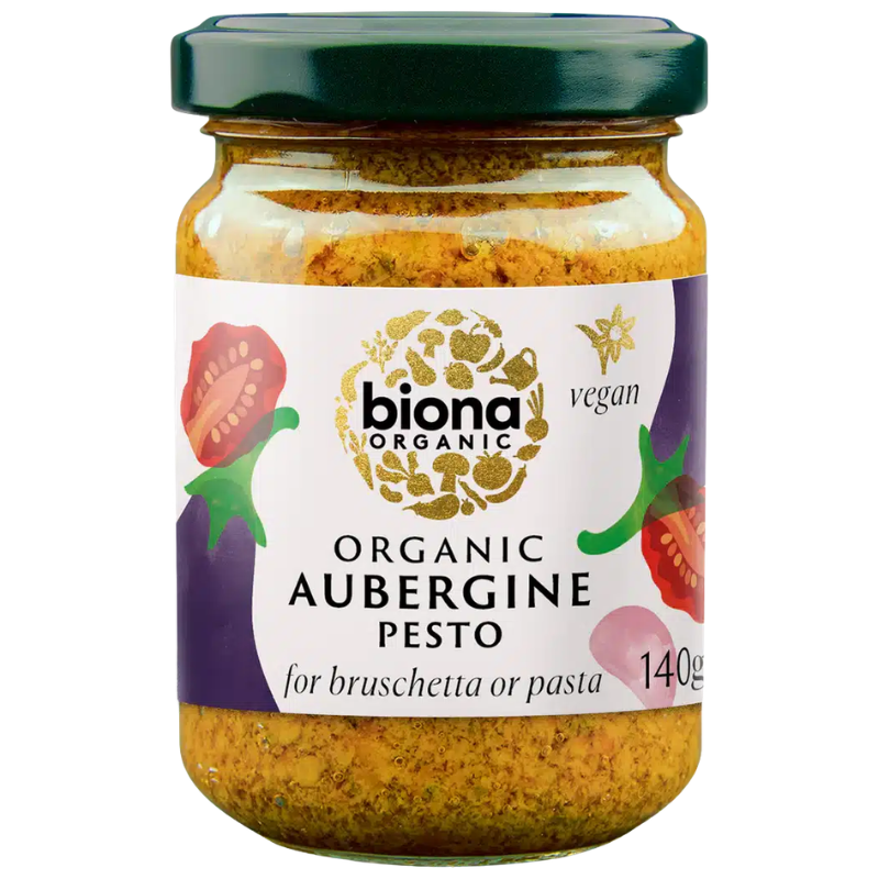 Biona Aubergine Pesto Ø (140 g) Biona Aubergine Pesto Ø (140 g)