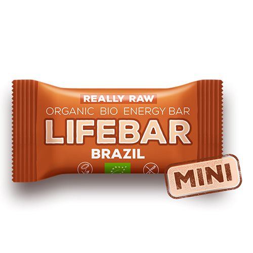 Really Raw LifeBar Mini Brazil Paranød RAW Ø (25 g)