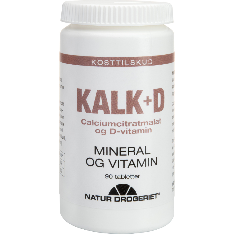 Natur Drogeriet Calcium + D tabletter (90 tab)