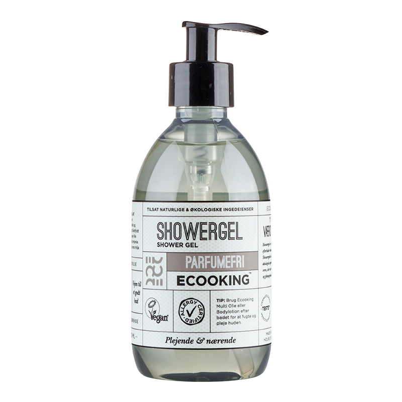 Ecooking Showergel Parfumefri (300 ml)