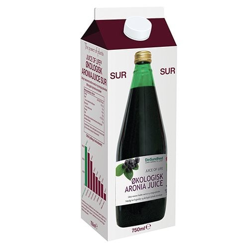 Din Sundhed Aronia Saft Naturel Ø (750 ml)