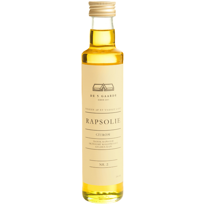 Rapsolie med Citron - De 5 Gaarde