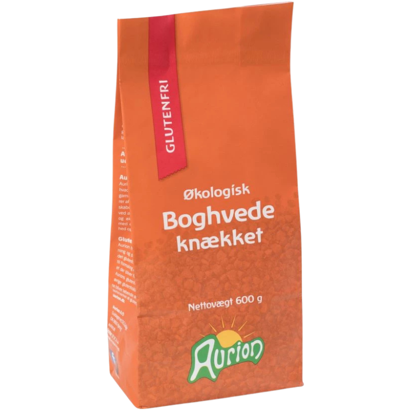 Aurion Knækket Boghvede Ø (600 g)