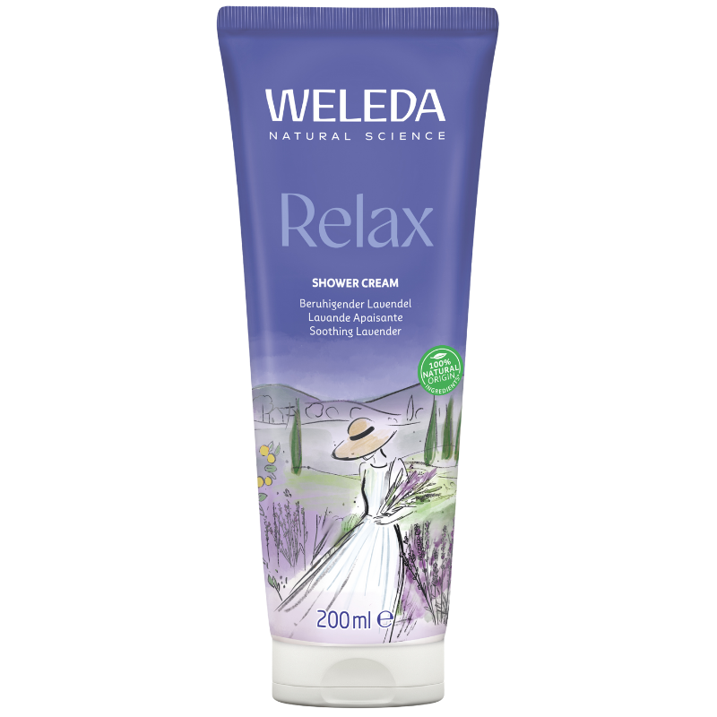 Weleda Aroma Shower Relax Creamy Body Wash (200 ml)