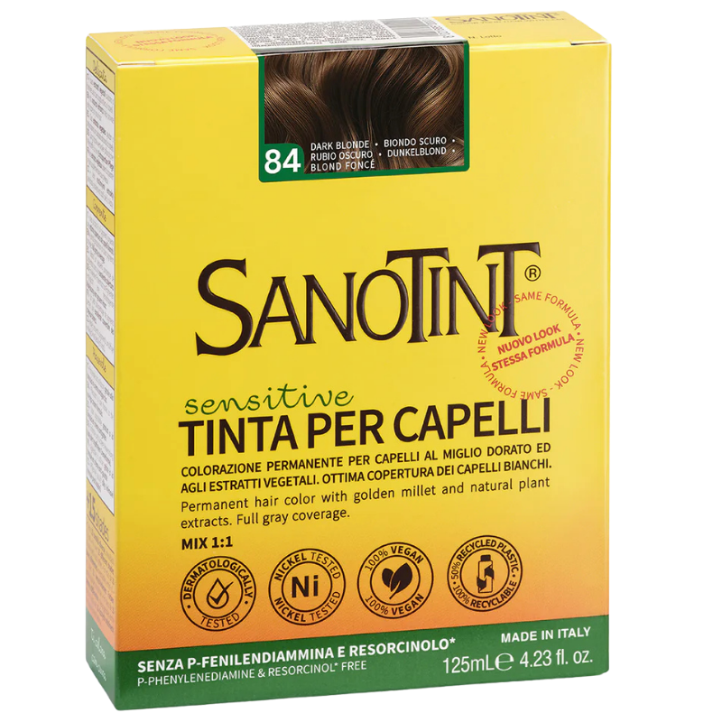 Sanotint 84 Hårfarve Sensitive Mørk Blond (1 stk) Sanotint 84 Hårfarve Sensitive Mørk Blond (1 stk)