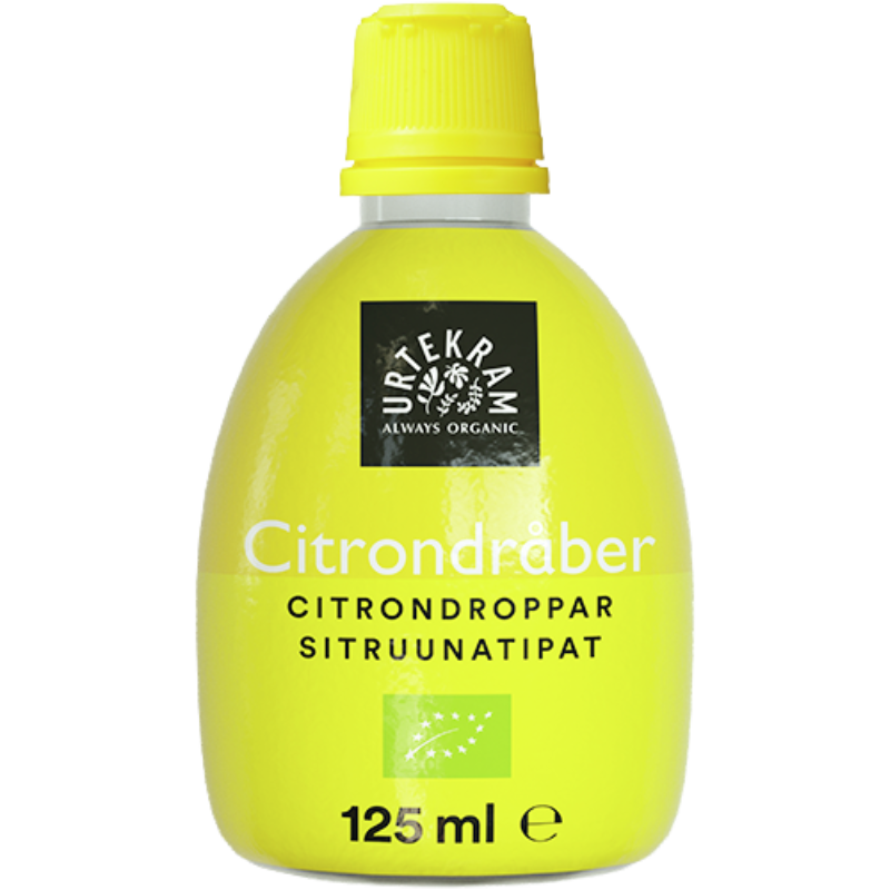 UDSALG Urtekram Citronsaft Ø 125 ml. køb billig