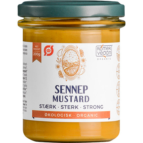 Rømer Sennep Stærk Ø (200 g)