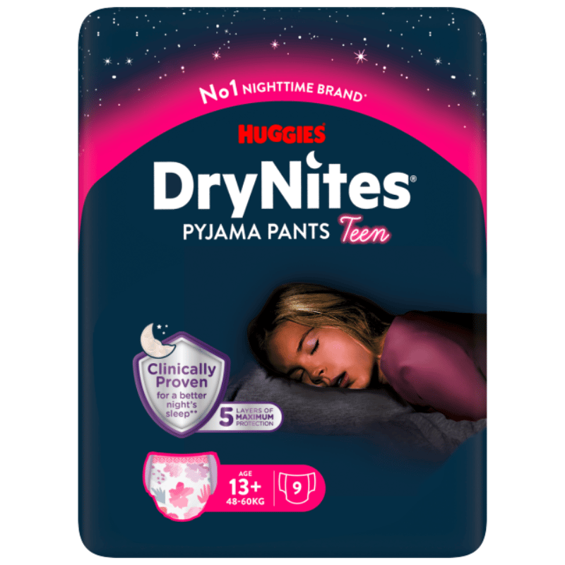 DryNites 13+ år Conv Girl 9x3 (9 stk)