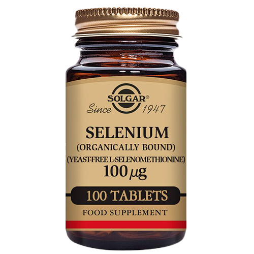 Solgar Selenium 100 mcg (100 tabletter)