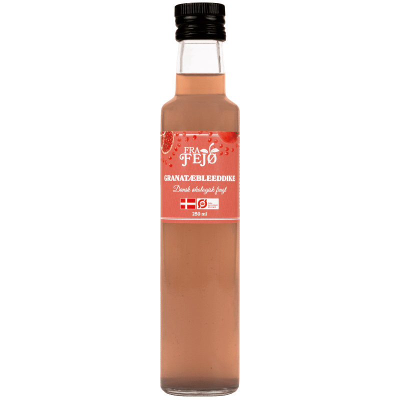 FRA FEJØ Økologisk Dansk granatæbleeddike - 250 ml.