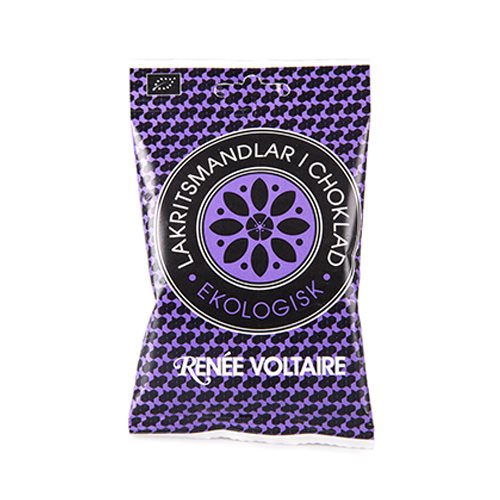 Renée Voltaire Lakridsmandler i Chokolade Ø (50 g)