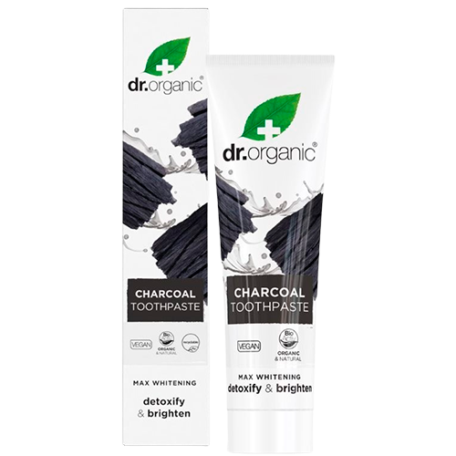 Dr. Organic Tandpasta Extra Whitening Charcoal (100 ml)