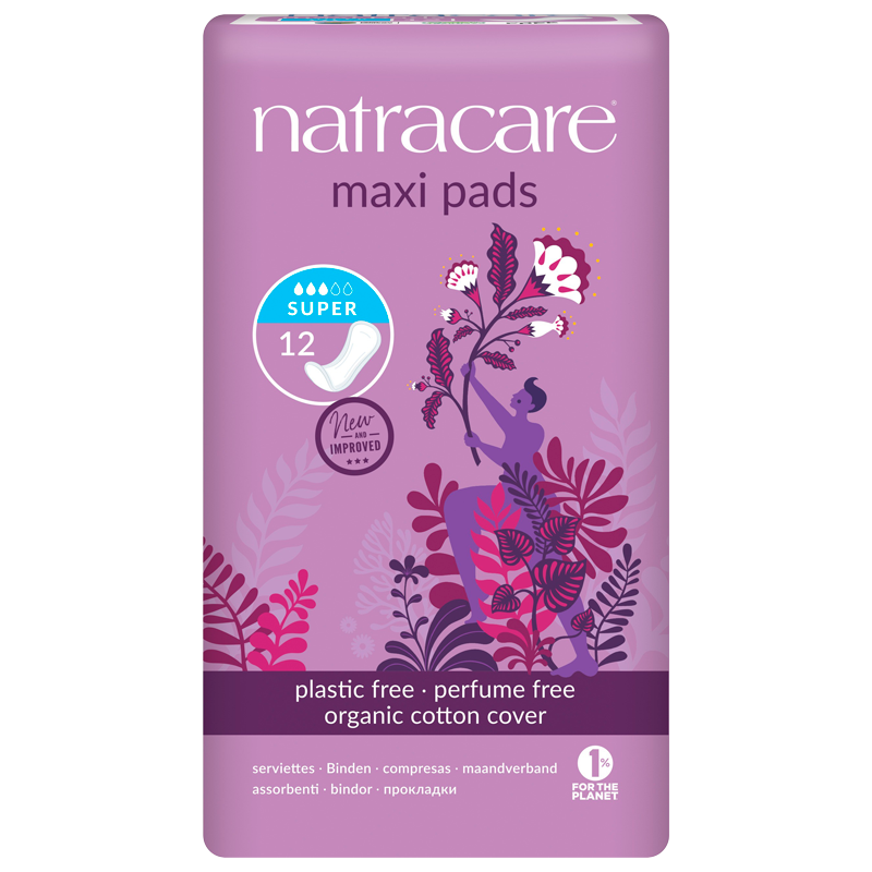 NatraCare Maxi Bind Super (12 stk)