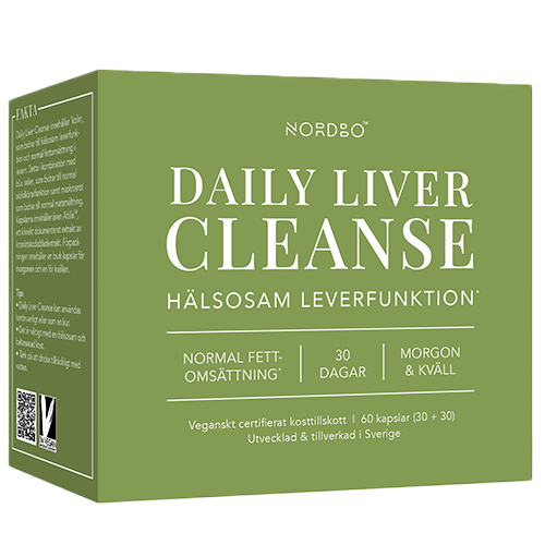 UDSALG Nordbo Vegan Daily Liver Cleanse (60 kaps) køb billig