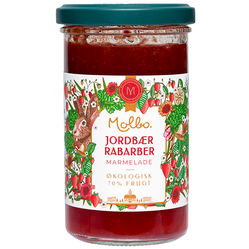 Rømer Jordbær & Rabarber Marmelade Ø (290 g)