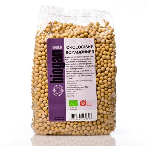 Biogan Soyabønner Ø (1 kg)